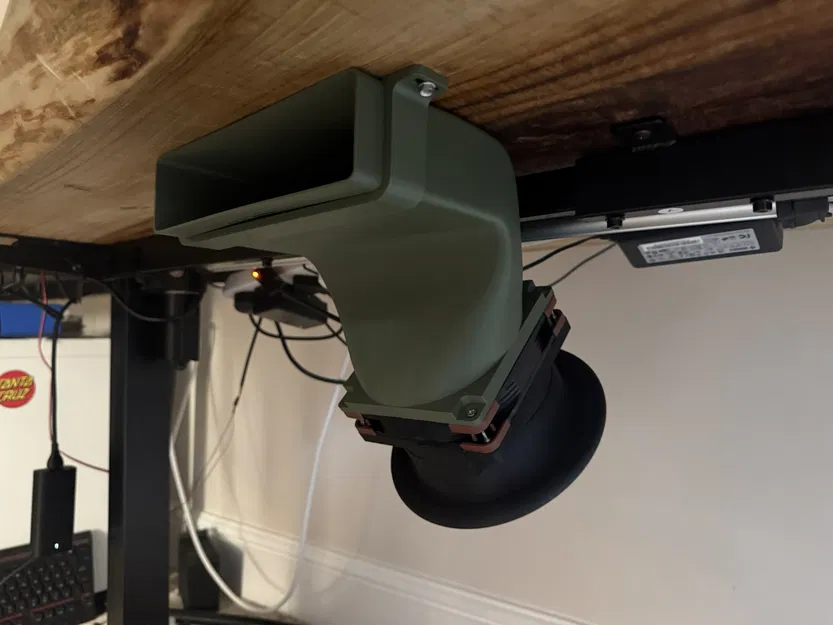 Testicooler - Giá đỡ quạt làm mát dưới bàn hoặc dưới sàn - Image 1