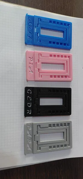 Giá đỡ điện thoại để bàn có thể điều chỉnh độ nghiêng (In 3D) - Image 5