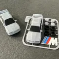 Mô hình lắp ráp BMW E30 Kit Card in 3D chi tiết cực chất - Thumbnail 1