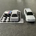 Mô hình lắp ráp BMW E30 Kit Card in 3D chi tiết cực chất - Thumbnail 8