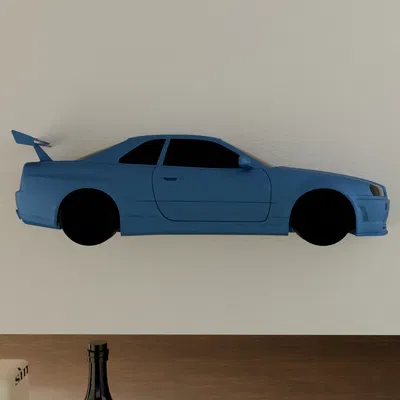 Nissan Skyline GT-R R34 Treo Tường