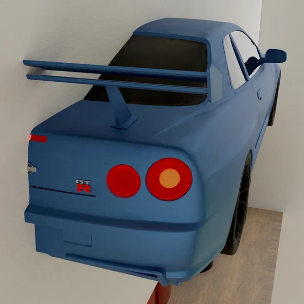 Nissan Skyline GT-R R34 Treo Tường - Image 4