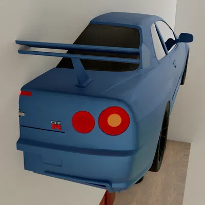 Nissan Skyline GT-R R34 Treo Tường