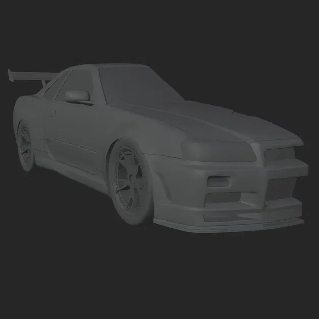 Nissan Skyline GT-R R34 Treo Tường - Image 6