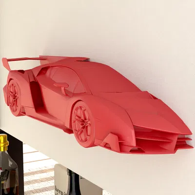 Lamborghini Veneno treo tường - Mô hình nghệ thuật độc đáo