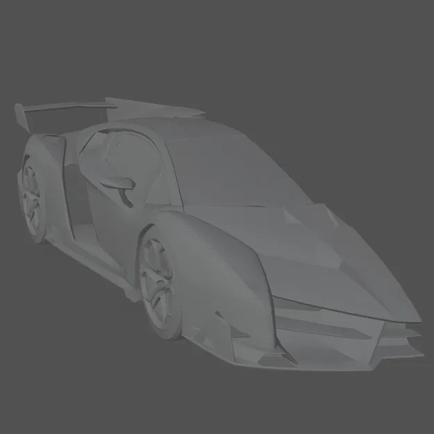 Lamborghini Veneno treo tường - Mô hình nghệ thuật độc đáo - Image 6