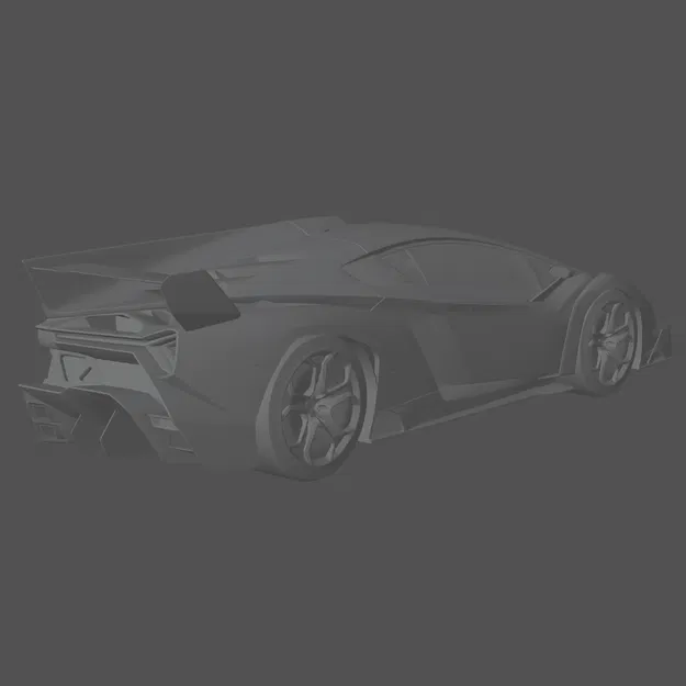 Lamborghini Veneno treo tường - Mô hình nghệ thuật độc đáo - Image 8