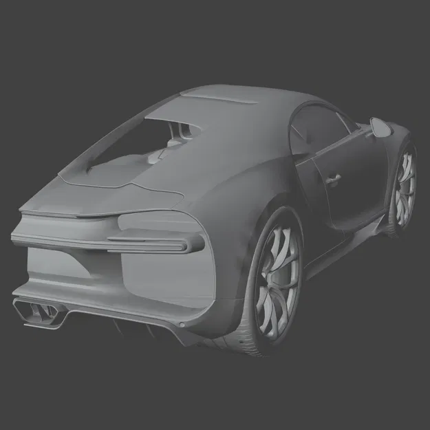 Mô hình treo tường Bugatti Chiron - Image 6
