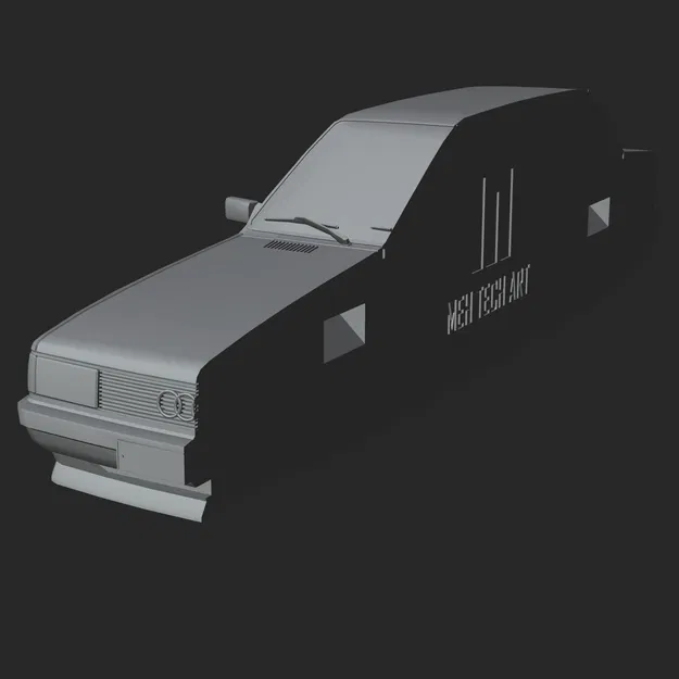 Mô hình treo tường Audi 80 B2 - Image 8