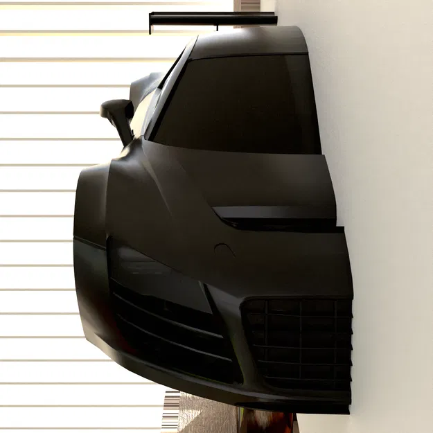 Mô hình Audi R8 Le Mans gắn tường - Image 2