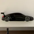 Mô hình Audi R8 Le Mans gắn tường - Thumbnail 4