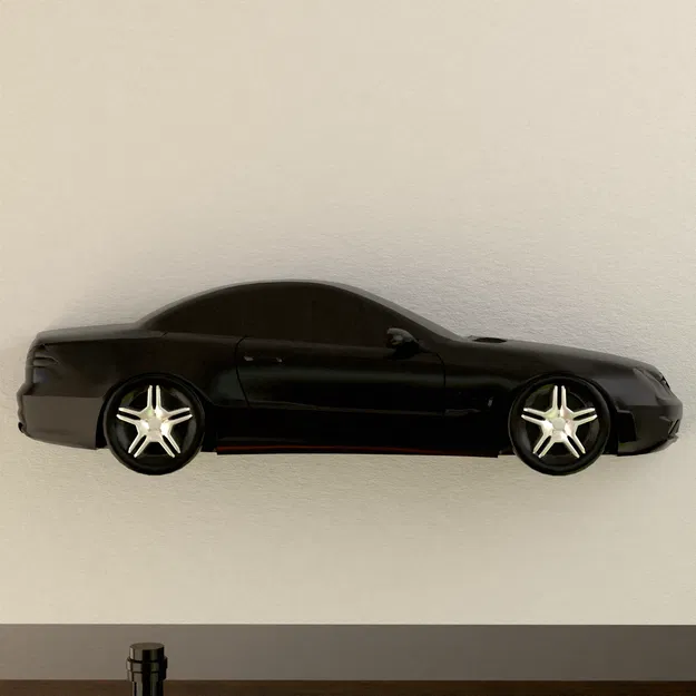 Mô hình treo tường Mercedes-Benz SL65 AMG V12 - Image 4