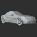 Mô hình treo tường Mercedes-Benz SL65 AMG V12 - Thumbnail 5