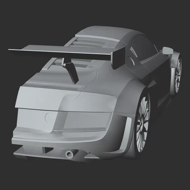 Mô hình Audi R8 Le Mans gắn tường - Image 6