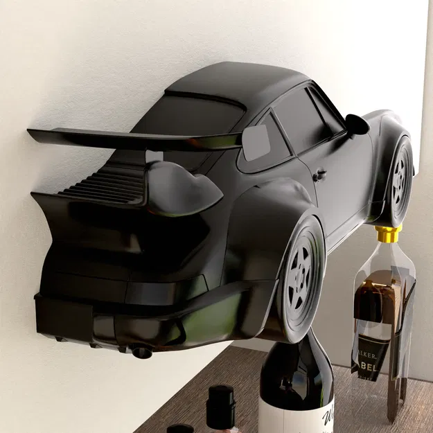 Mô hình RWB Porsche 911 (964) Turbo treo tường - Image 2