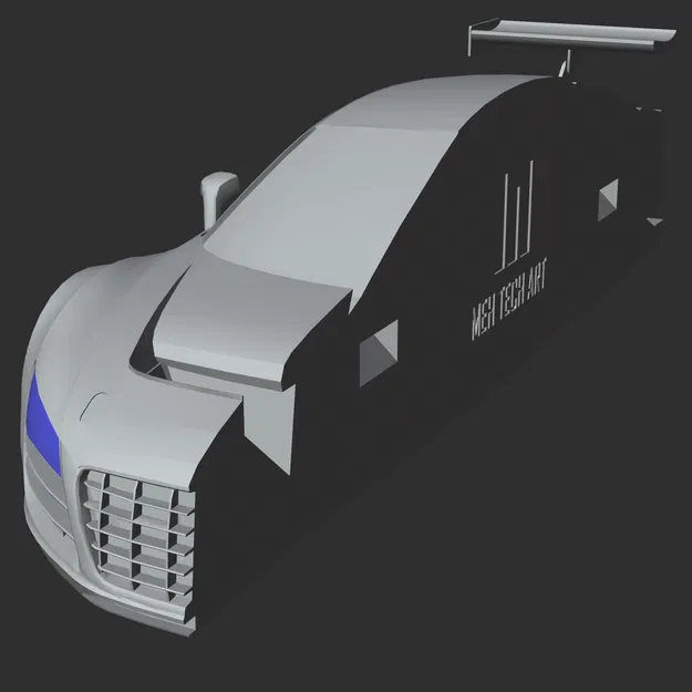 Mô hình Audi R8 Le Mans gắn tường - Image 8