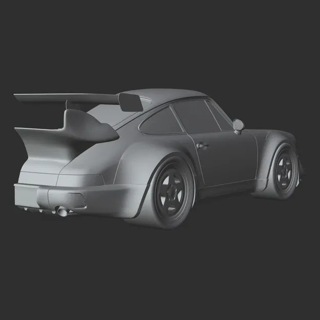 Mô hình RWB Porsche 911 (964) Turbo treo tường - Image 4