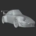 Mô hình RWB Porsche 911 (964) Turbo treo tường - Thumbnail 6
