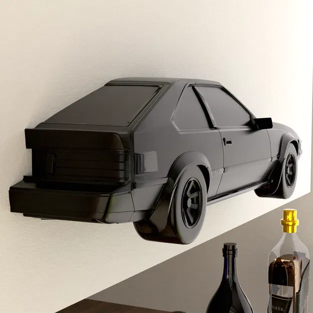 Mô hình treo tường Toyota Celica Supra MK2 - Image 2