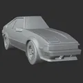 Mô hình treo tường Toyota Celica Supra MK2 - Thumbnail 4