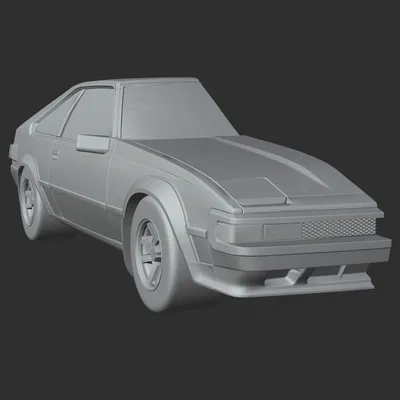 Mô hình treo tường Toyota Celica Supra MK2