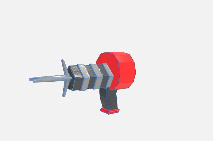 Mô hình súng đồ chơi Animal Company Grappler in 3D cực chất - Image 1