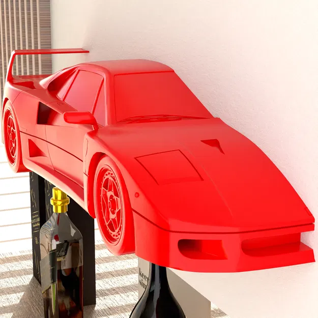 Ferrari F40 Treo Tường - Image 2