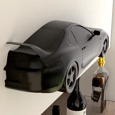 Mô hình Toyota Supra MK4 treo tường