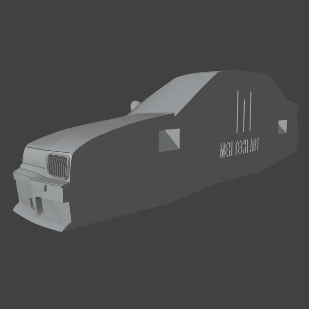 Mô hình treo tường BMW E36 M3 - Image 6