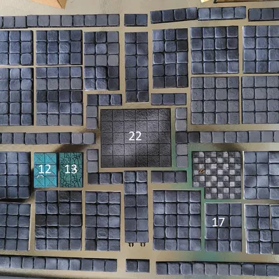 Các căn phòng HeroQuest chuẩn OpenLock