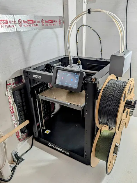 Flashforge AD5X - Giá đỡ cuộn nhựa cải tiến - Image 1