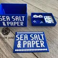 Hộp Đựng Nhỏ Gọn và Bộ Token cho Sea Salt and Paper - Thumbnail 5