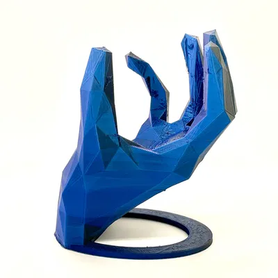 Đế Giữ Lon Nước Hình Bàn Tay (Kiểu Low-Poly)