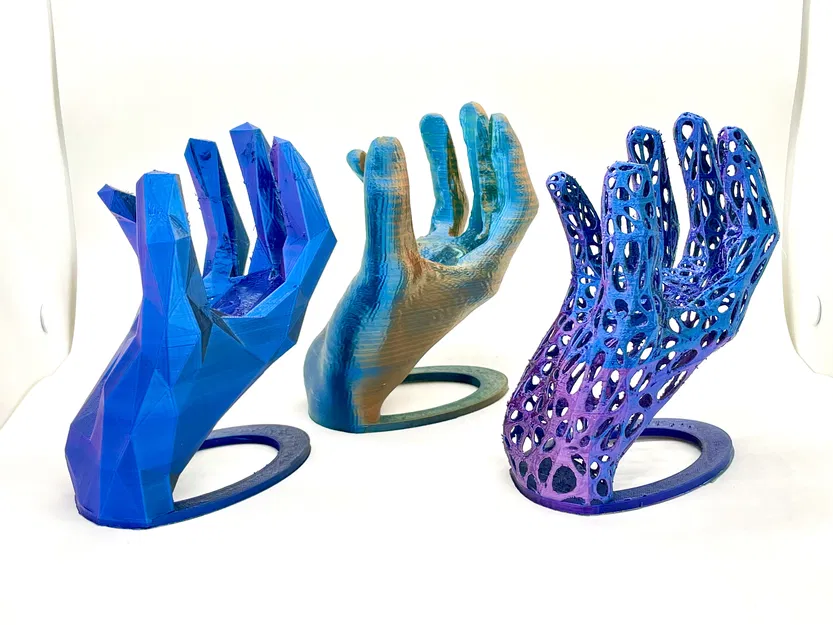 Đế Giữ Lon Nước Hình Bàn Tay (Kiểu Low-Poly) - Image 4