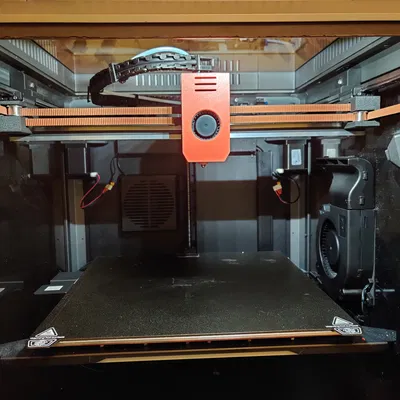 Bản mod thay thế ray trượt tuyến tính XY cho Creality K1 Max