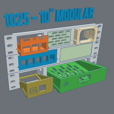 1025 - Bộ giá đỡ rack 10 inch dạng mô-đun (2026.1)