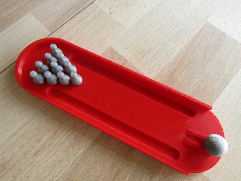 Mô hình chơi Bowling mini để bàn giải trí - Image 4