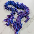 Mô hình rồng nước Aqua Dragon 3D linh hoạt in không cần hỗ trợ - Thumbnail 3