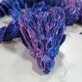 Mô hình rồng nước Aqua Dragon 3D linh hoạt in không cần hỗ trợ - Thumbnail 7