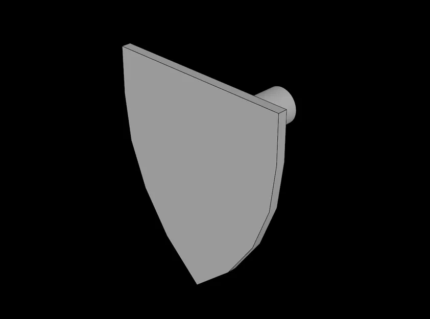 Khiên Tam Giác Cho Minifig LEGO (Tương Thích 3846) In 3D Độc Đáo - Image 1