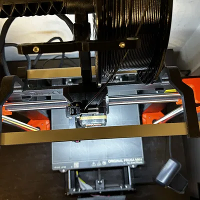 Ngàm gắn đèn LED cho Prusa MK4/MK4S (cho thanh nhôm LED 17x7mm)