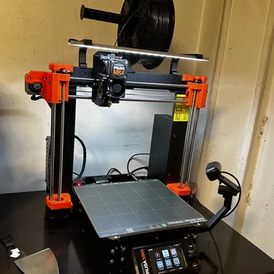 Ngàm gắn đèn LED cho Prusa MK4/MK4S (cho thanh nhôm LED 17x7mm)