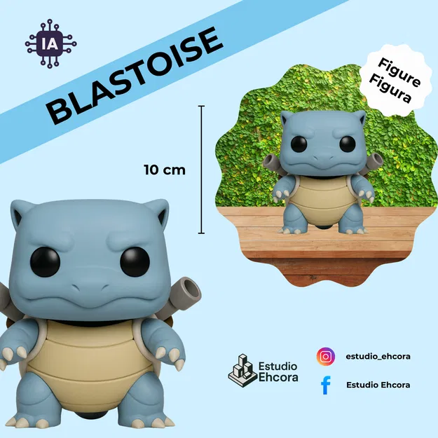 Mô hình Blastoise Funko Pop - Pokémon - Image 1