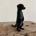 Mô hình chú chồn Meerkat đứng gác trang trí in 3D - Thumbnail 3