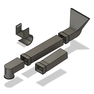 Thác Nước Gắn Hồ Bơi Khung Kim Loại