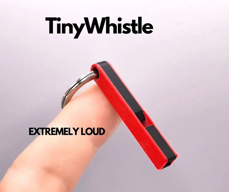 Tiny Whistle: Còi mini in 3D siêu nhỏ âm thanh cực lớn - Image 1