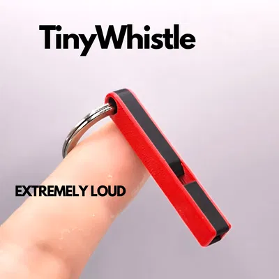 Tiny Whistle: Còi mini in 3D siêu nhỏ âm thanh cực lớn