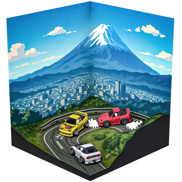 Nissan 180sx Tooned (Tỷ lệ 1/18) - Image 12