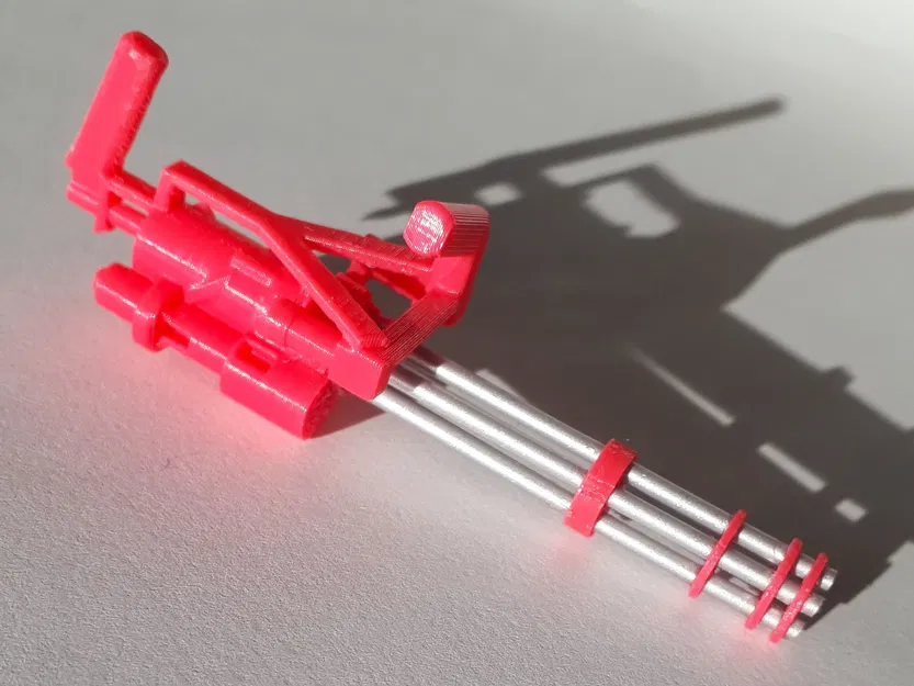 M134 Minigun cho mô hình Lucky 13 / Dummy 13 - Image 3