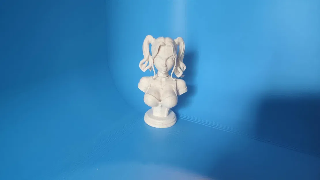 Mô hình tượng bán thân Harley Quinn in 3D cực chất - Image 3